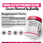 Old School Labs Creatine for Women with Collagen and BCAA, Unflavored | Post-Workout Supplement with 5g Creatine Monohydrate Powder, 2g Collagen & BCAA for Strength & Recovery