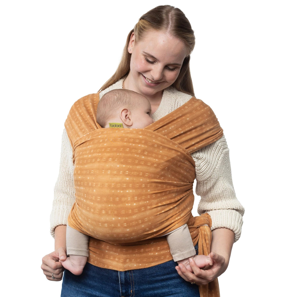 Buy now Boba Baby Wrap Carrier – Original Baby Sling Carrier for Newborns (7–35 lbs), Soft, Secure, Hands-Free & Ergonomic, Ideal for Comfortable Bonding, New Parents (Grey) at indiglob india