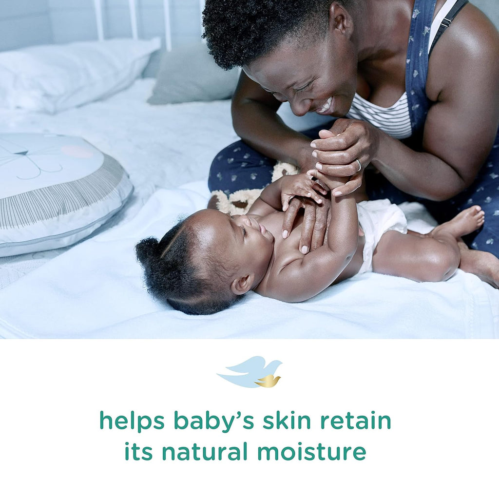 Buy now Baby Dove Sensitive Skin Care Baby Wash For Bath Time, Moisture Fragrance Free and Hypoallergenic, Washes Away Bacteria 20 oz at indiglob india