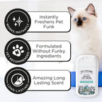 Pet-Pourri Pocket Deodorizer Spray, Pawsitively Fresh, 1 Fl Oz