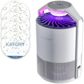 Buy now Katchy Indoor Insect Trap - Catcher & Killer for Mosquitos, Gnats, Moths, Fruit Flies - Non-Zapper Traps for Inside Your Home - Catch Insects Indoors with Suction, Bug Light & Sticky Glue (White) Original, White at indiglob india