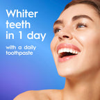 Crest 3DWhite Deep Stain Remover Dazzling Mint Toothpaste, 3.1 oz (Pack of 1), Whiter Teeth in 1 Day, Enamel Safe Fluoride Toothpaste for Fast Stain Removal and Prevention