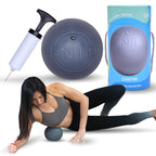 RAD Centre – Soft Yoga Deep Tissue Massage Ball – Myofascial Release Ball for Abdominal, Psoas, Neck & Stomach Massage – Trigger Point & Mobility Therapy