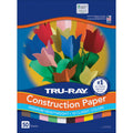 Tru-Ray Heavyweight Construction Paper, Standard Assorted Colors, 12" x 18", 50 Sheets