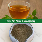 Spice Profile Organic Indian Tulsi Cut & Sifted | 2 oz | Lab Tested