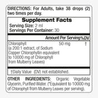 FITO MEDIC'S Lab | Liquid Chlorophyll | Chlorophyll Liquid Drops | 50 mg 200:1 Ratio Extract per Serving.