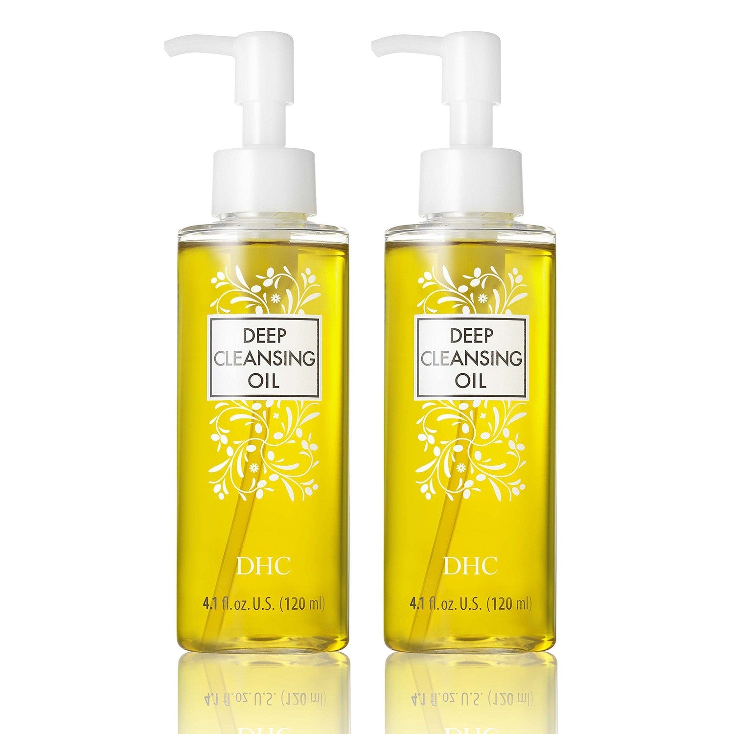 DHC Deep Cleansing Oil, Makeup Remover, Gentle Oil Cleanser, 6.7 oz | Facial Cleansing Oil, Blackhead Remover, Cleanses without Clogging Pores, Residue-Free, Fragrance and Colorant Free