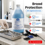 Hydrocide Professional Salon Disinfectant Concentrate EPA Registered Hospital-Grade Tool Sanitising Solution for Barbers Salons & Beauty Equipment Protects Against Harmful Pathogens & Bloodborne Germs