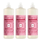 MRS. MEYER'S CLEAN DAY Liquid Dish Soap, Peppermint, 16 fl oz, 3 Pack