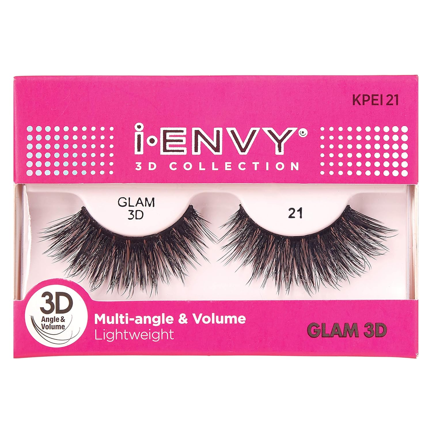 Buy now i-Envy 3D Glam Collection Multi-angle & Volume (2 PACK, KPEI14) 1 PACK KPEI21 at indiglob india