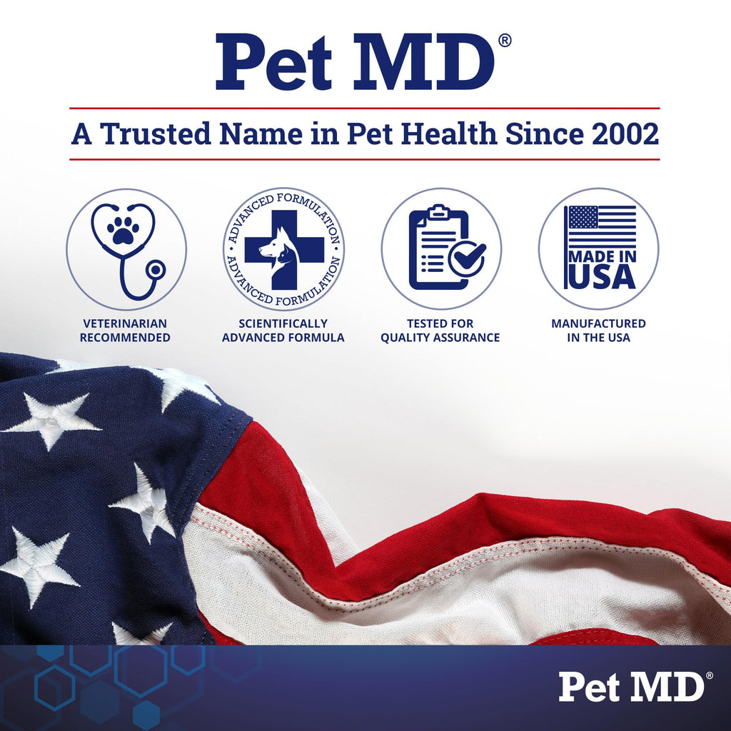 Pet MD Hydrocortisone Spray for Dogs, Cats, Horses - 4 oz