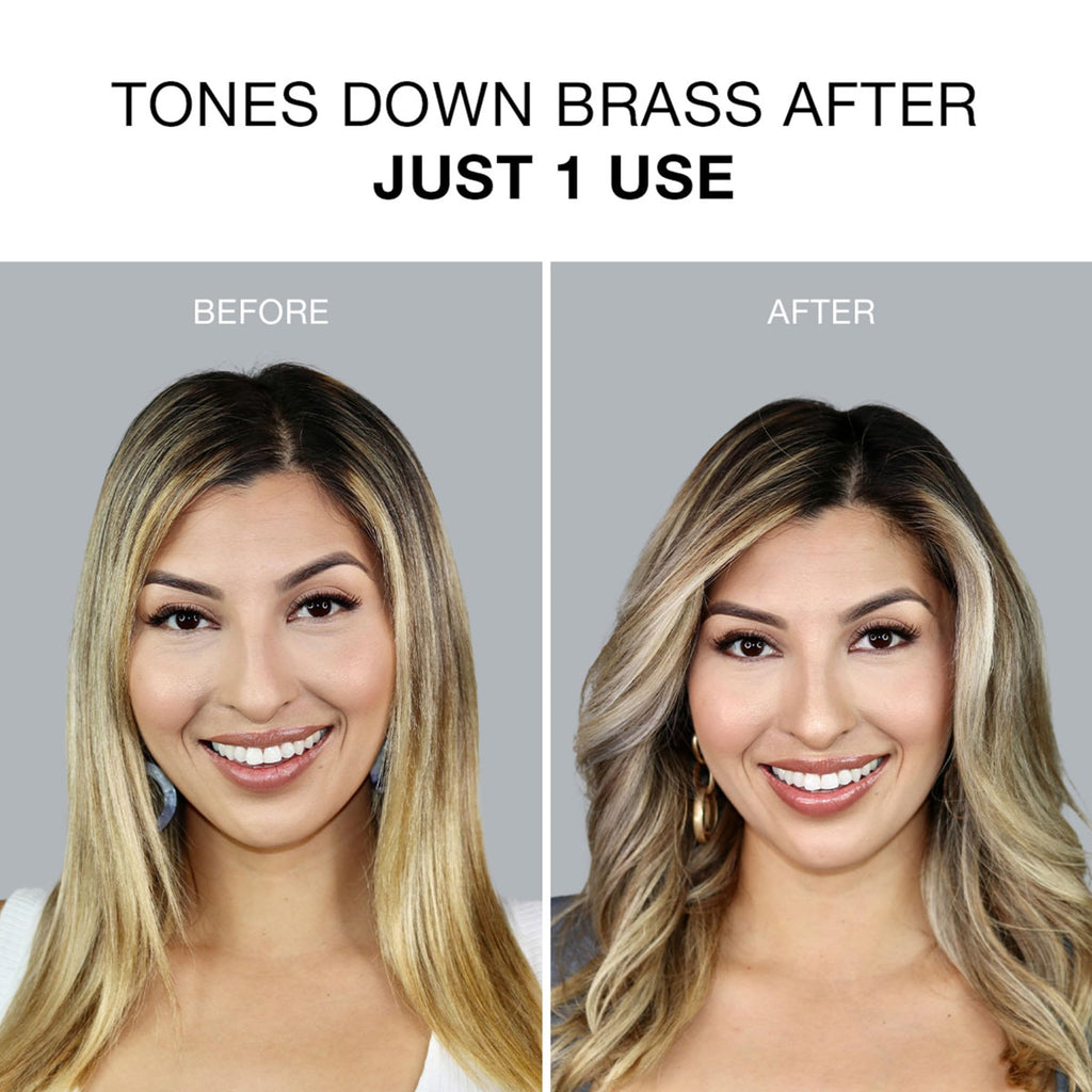 Clairol Professional Shimmer Lights Violet Toning Mask | Neutralizing Brassy Tones with Refreshing Blonde Hair Results