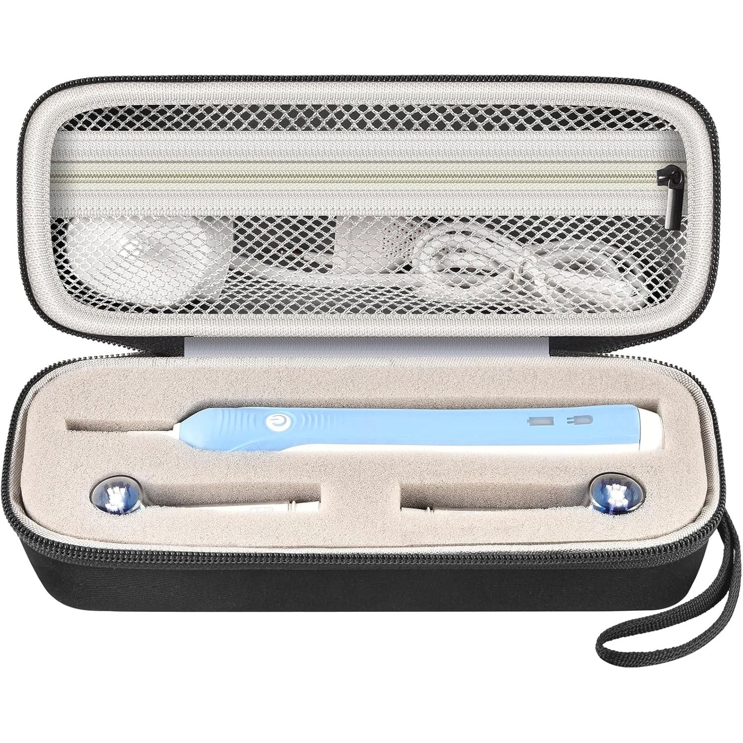 Buy now PAIYULE Electric Toothbrush Travel Case for Oral-B Pro 1000 7500 1500, Also for Philips for Sonicare ProtectiveClean 4100 1100 5100 7500 6100, Storage Holder Bag for Brush Head and Charger (Box Only) at indiglob india