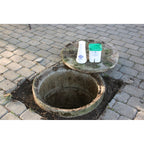 ROOTX - 4LB. JAR with Funnel/APPLICATOR Foaming Root Control for Sewer Lines and Septic Systems