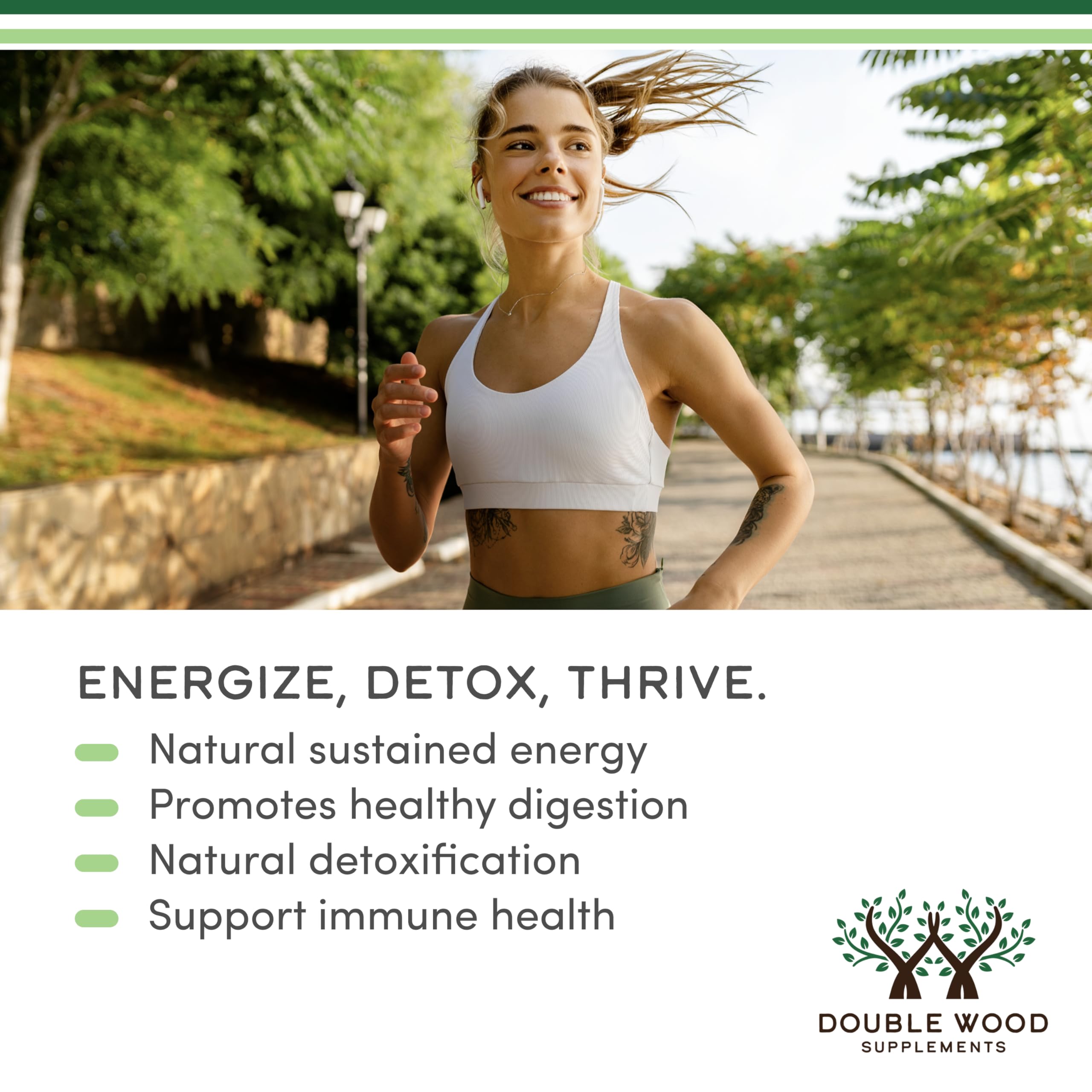 Liquid Chlorophyll Drops, Gut Health + Clear Skin, Peppermint Flavored, 2oz | Supports Digestion, Immunity, Detoxification + Clear Skin, Mulberry-Derived Chlorophyll, Mixes Clean, Nearly Tasteless, Vegan
