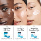 Buy now Neutrogena Hydro Boost Skincare Set, Hydro Boost Water Cream Face Moisturizer for 72-Hour Hydration, 1.7 Fl Oz, & Hydro Boost Hydrating Gel Facial Cleanser Trial Size, 0.5 Fl Oz, 2 Pack, Clear at indiglob india