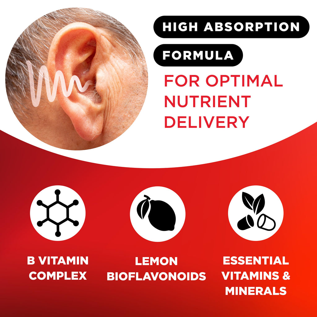 LIPO Ear Ringing Support, Lemon Bioflavonoid Complex, 100 Caplets
