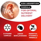 LIPO Ear Ringing Support, Lemon Bioflavonoid Complex, 100 Caplets