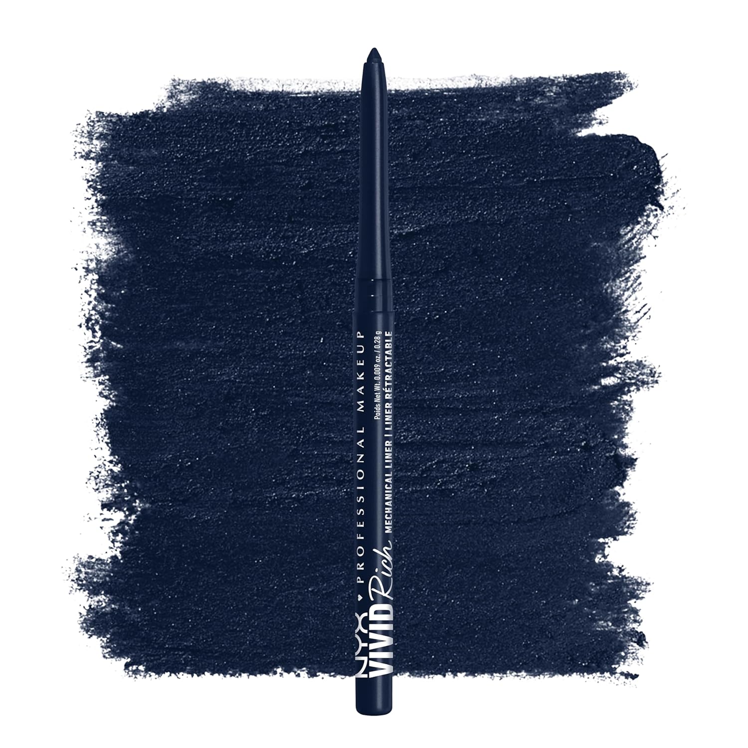 Buy now NYX PROFESSIONAL MAKEUP Mechanical Eye Pencil, Vivid Rich Mechanical, Creamy Retractable Eyeliner - Sapphire Bling, Deep Blue Eyeliner 14 Sapphire Bling at indiglob india
