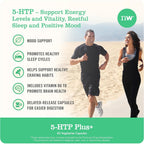 Buy now NatureWise 5-HTP 200mg Supplement from Griffonia Seeds with Cofactor Vitamin B6 - Mood Support and Natural Sleep Aid for Adults - Delayed-Release, Vegan - 30 Count[1-Month Supply] at indiglob india