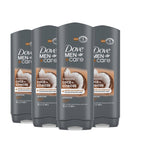 Buy now DOVE MEN + CARE Body and Face Wash Clean Comfort 4 Count for Healthier and Stronger Skin Effectively Washes Away Bacteria While Nourishing Your Skin, 18 oz at indiglob india