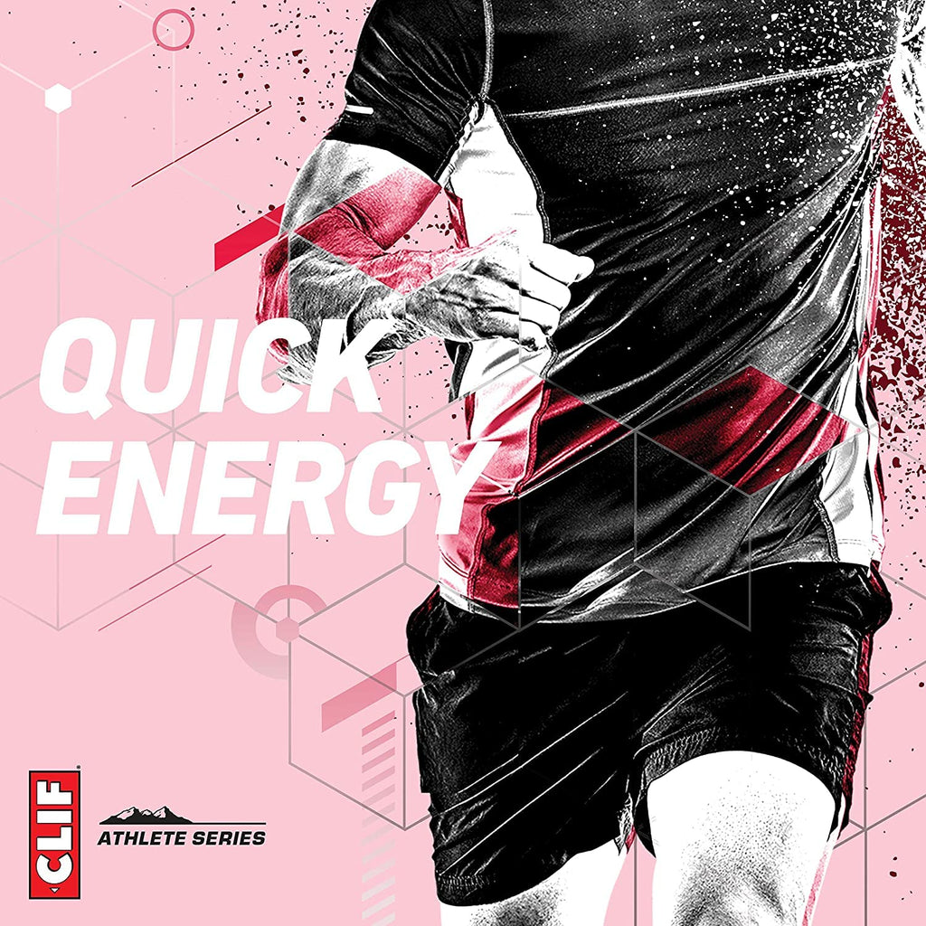 CLIF BLOKS - Energy Chews - Strawberry- Non-GMO - Plant Based Food - Fast Fuel for Cycling and Running-Workout Snack (2.1 Ounce Packet, 3 Count)