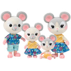 Buy now Honey Bee Acres The Cloverberrys Cow Family, 4 Miniature Doll Figures, Small at indiglob india