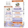 MaryRuth's Hair Growth Max Liposomal 10000mcg Biotin, Thicker Hair, 15.22oz | Lustriva® + Pumpkin Seed Oil, Hair Care, Wrinkles, Fine Lines, Skin Care, Ages 18+