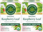 Buy now Traditional Medicinals Organic Raspberry Leaf Herbal Tea, Eases Menstrual Cramps & Supports Healthy Pregnancy, (Pack of 1) - 16 Tea Bags at indiglob india