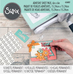 Buy now Sizzix Adhesive Sheets, 6 by 6-Inch, 10/Pack at indiglob india