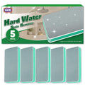 5 Pack Hard Water Stain Remover for Bathroom Faucet Tub Toilet Shower Glass