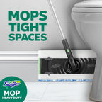 Swiffer Heavy Duty Mop Wet Multi-Surface Cloth Refills for Floor Mopping and Cleaning, Gain and Unstopables Scents, 30 count