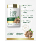 Carlyle Kudzu Root | 100 Extract Capsules | Non-GMO and Gluten Free Formula