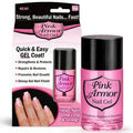 Ontel Armor Nail Gel, Pink, 0.45 Fl Oz, As Seen on TV
