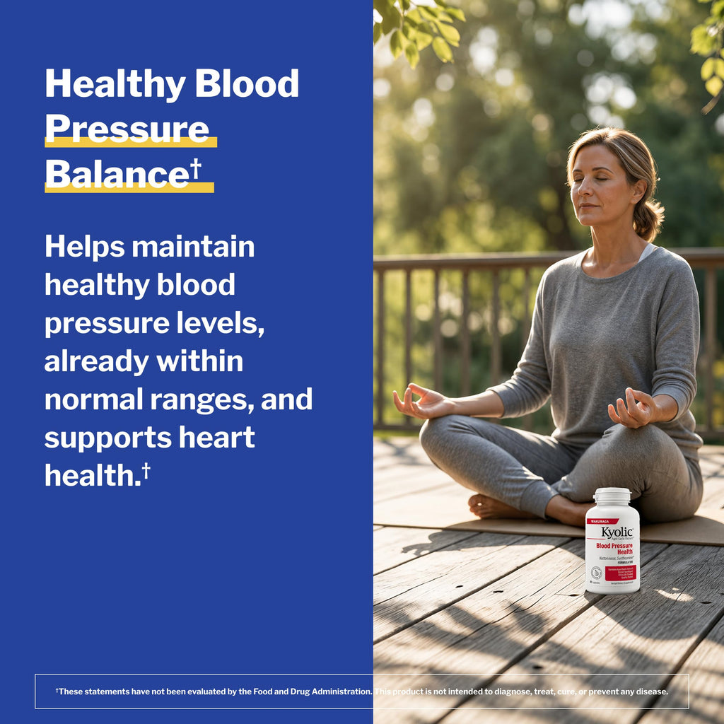 Kyolic Aged Garlic Extract Blood Pressure Health* Formula 109, 80 Capsules | Supports Healthy Blood Pressure and Overall Heart Health with Odorless,Organically Grown Aged Garlic Extract, Non-GMO