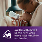 Philips Avent Natural Baby Bottles, Medium Flow, 9 oz, BPA-Free, 2-Pack
