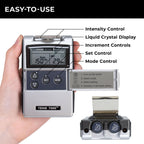 TENS 7000 Rechargeable Tens Unit Muscle Stimulator, EMS Muscle Stimulator, Back Pain Relief, 4 Electrodes/Unit Pads, Period Pain Simulator, Muscle Recovery & Growth, Stim Machine, Electrotherapy