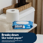 Cottonelle Fresh Feel Flushable Wet Wipes, Adult Wet Wipes, 8 Flip-Top Packs, 42 Wipes Per Pack (336 Total Wipes)