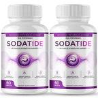 Sodatide Capsules, Official Soda Tide Supplement Pills All Natural Ingredients - Maximum Strength, Advanced Formula Probiotic Skin with Weight & Wellness Support, Overall Health Reviews (2 Pack)