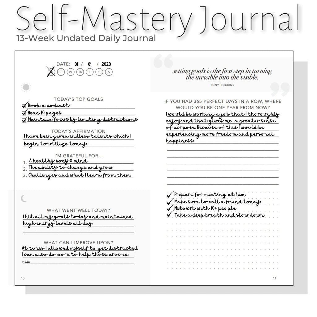 Buy now Self-Mastery Journal for Men - Gratitude Journals â€“ 5 Minute Journal - Reflection Manifestation Journals for Mindfulness â€“ Self Care Journal â€“ Goal / Guided Gratitude Journal for Women & Men at indiglob india