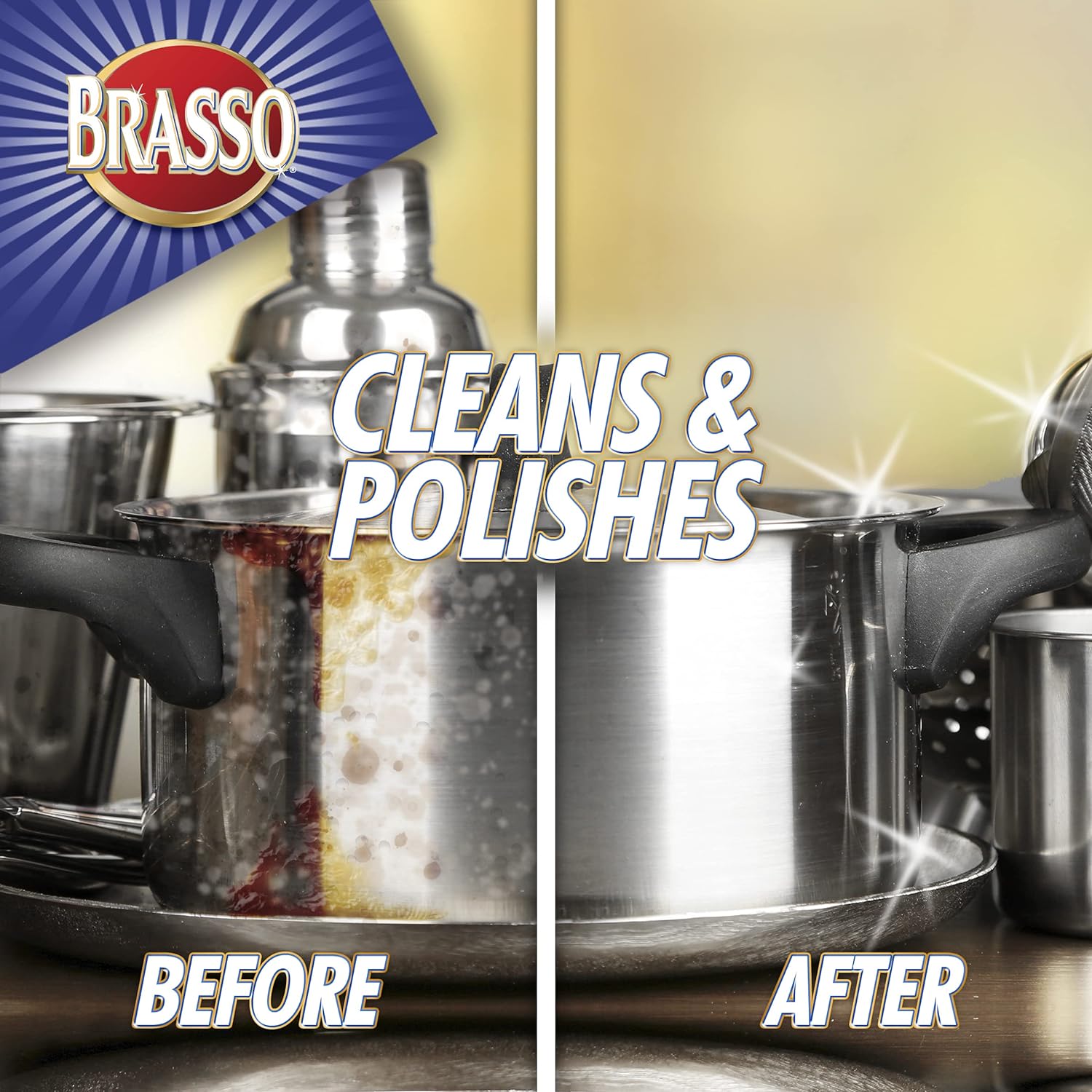 Buy now Brasso Multi-Purpose Metal Polish, 8 oz at indiglob india