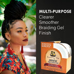 Buy now Sunny Isle Jamaican Castor Oil Edge Hair Gel 3.5oz Jar (2 Pack) at indiglob india