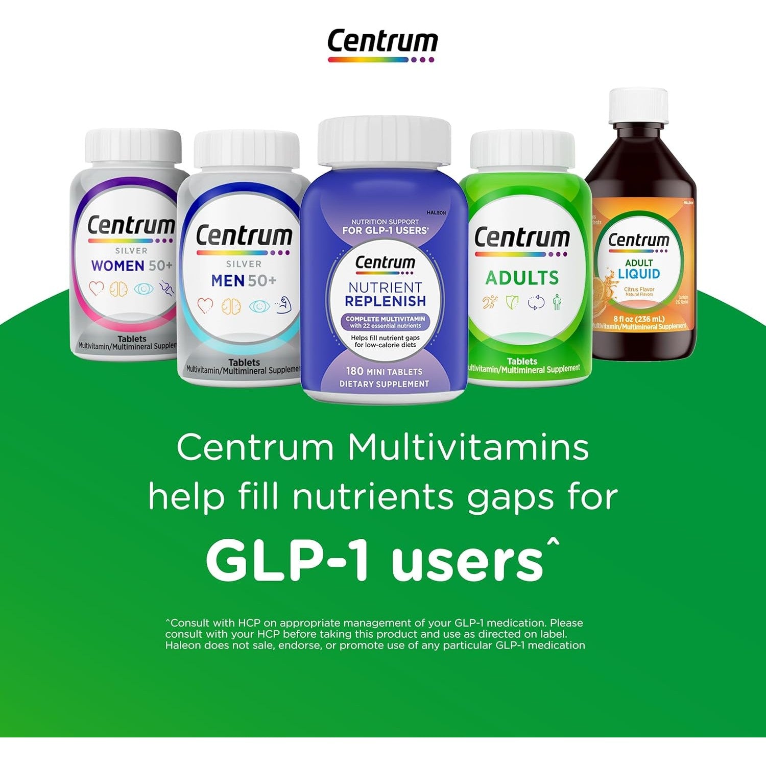 Buy now Centrum Silver Men's 50+ Multivitamin with Vitamin D3, B-Vitamins, Zinc for Memory and Cognition - 200 Tablets at indiglob india