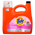 Buy now Tide Plus Boost of Ultra Downy Liquid Laundry Detergent, April Fresh Scent, 92 fl oz, 65 Loads, Laundry Detergent Liquid with Long-Lasting Freshness at indiglob india