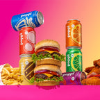 Buy now Poppi Sparkling Prebiotic Soda Beverage with Apple Cider Vinegar, Seltzer Water and Fruit Juice, Game Day Variety Pack, 12 Fl Oz, Pack of 12, Packaging May Vary at indiglob india
