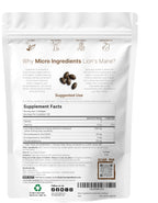 Micro Ingredients Lions Mane+ with Omega-3 EPA DHA & Phosphatidylserine – 240 Softgels with MCT Oil for Better Absorption – Fruiting Body & Mycelium Superfood Mushroom Extract – Lemon Flavored