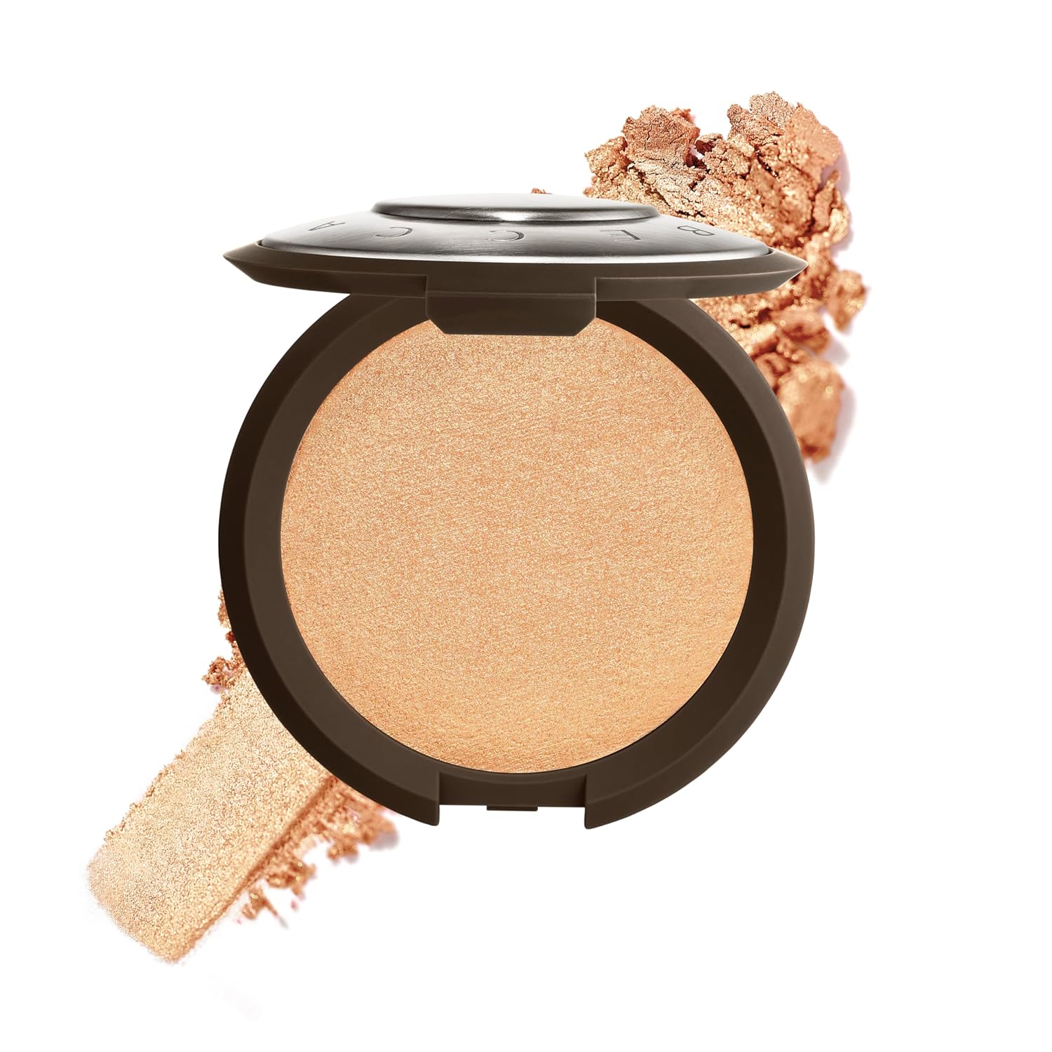 Buy now Smashbox X BECCA Shimmering Skin Perfector Pressed Highlighter | Creamy Formula that Melts into Skin for a Natural, Radiant, Glow-Boosting Highlight at indiglob india