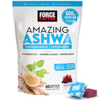 Force Factor Amazing Ashwa, Ashwagandha Supplement for Stress Relief | Memory, Focus, and Immune Support Health with KSM-66 Ashwagandha for Stress, 60 Soft Chews