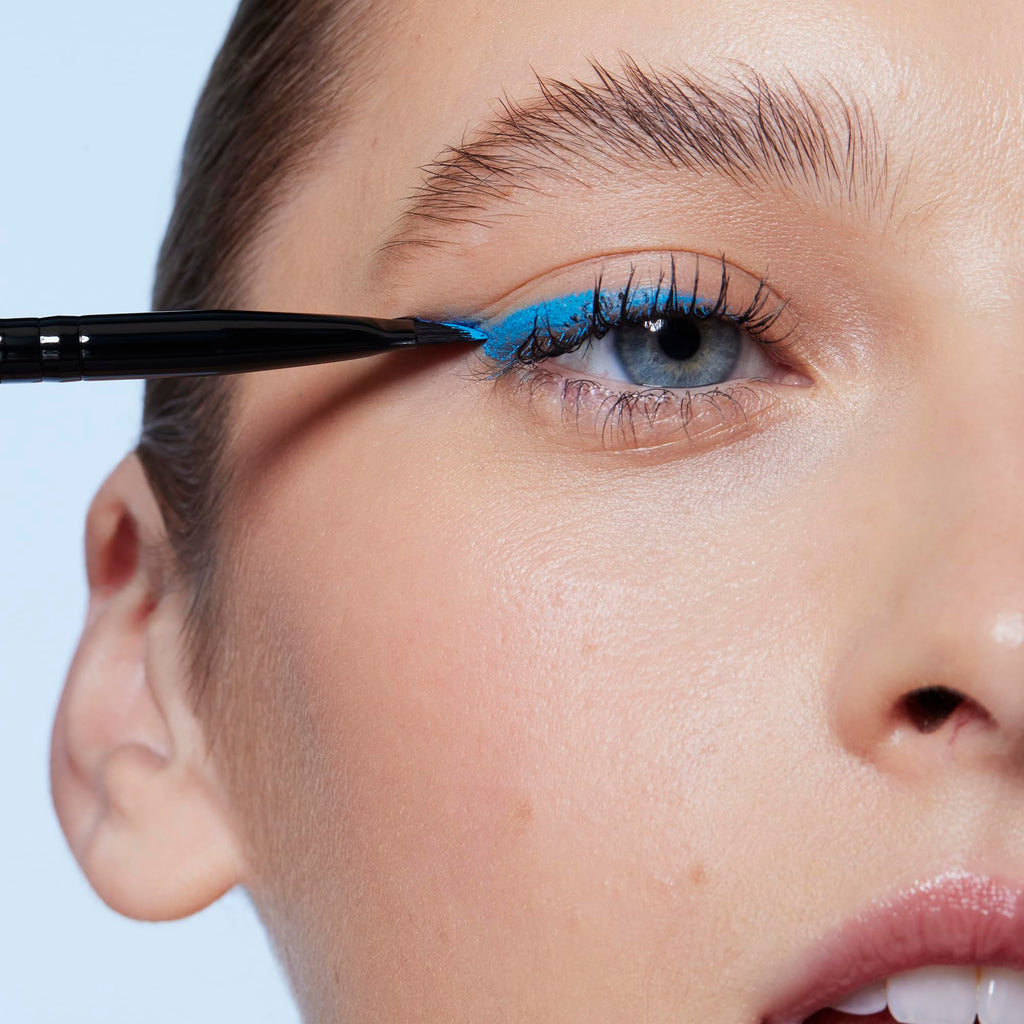Buy now e.l.f. Wing It Liner Brush, Curved Eyeliner Brush For Creating a Precise Winged Look, Made With Synthetic Bristles, Vegan & Cruelty-Free at indiglob india
