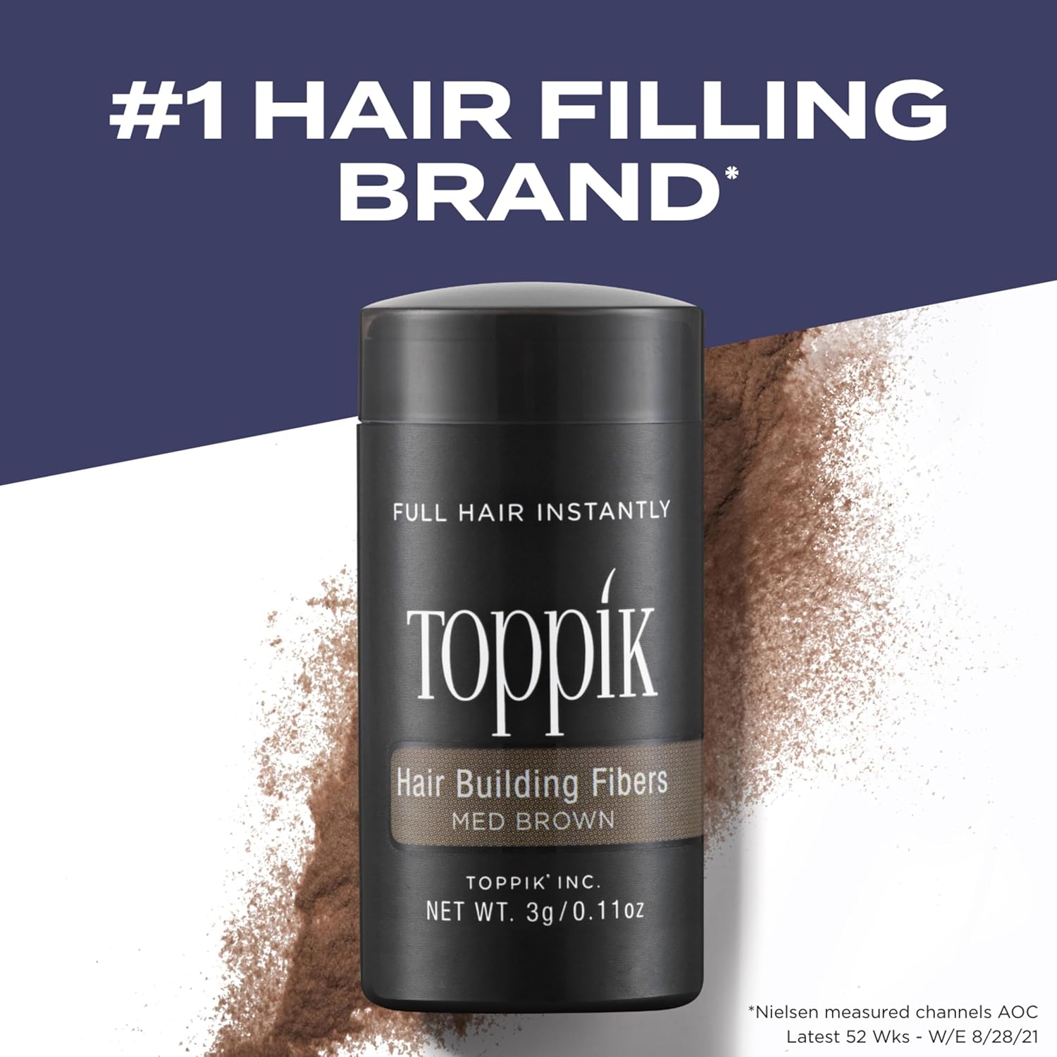 Buy now Toppik Hair Building Fibers, Fill In Fine or Thinning Hair Instantly Thicker, Fuller Looking Hair 9 Shades,4 size options at indiglob india